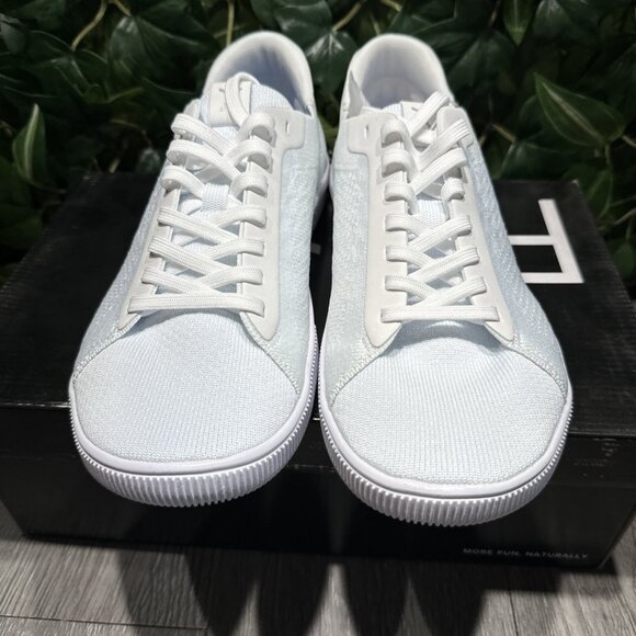 Flux Adapt Trainer Barefoot Triple White Knit White Sole ATWW-0010 Men 8 Women 9